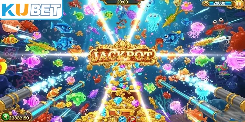 Jackpot đánh cá là dòng game lấy cảm hứng từ thế giới đại dương
