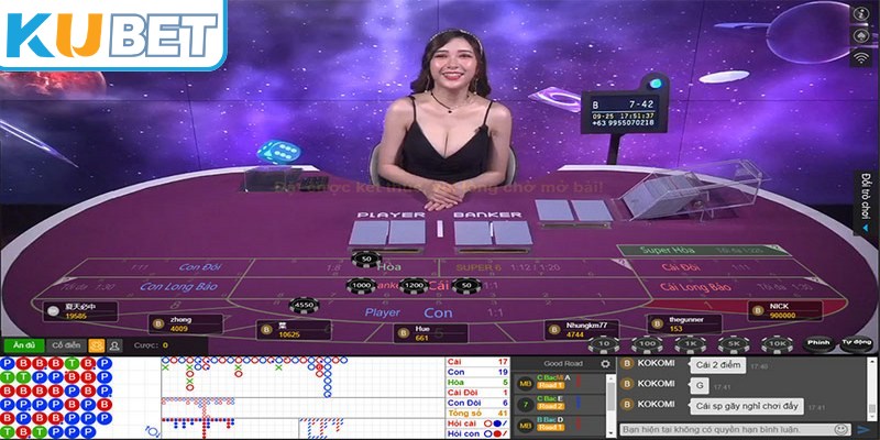 Quy trình tham gia một ván Baccarat chuẩn xác tại KUBET